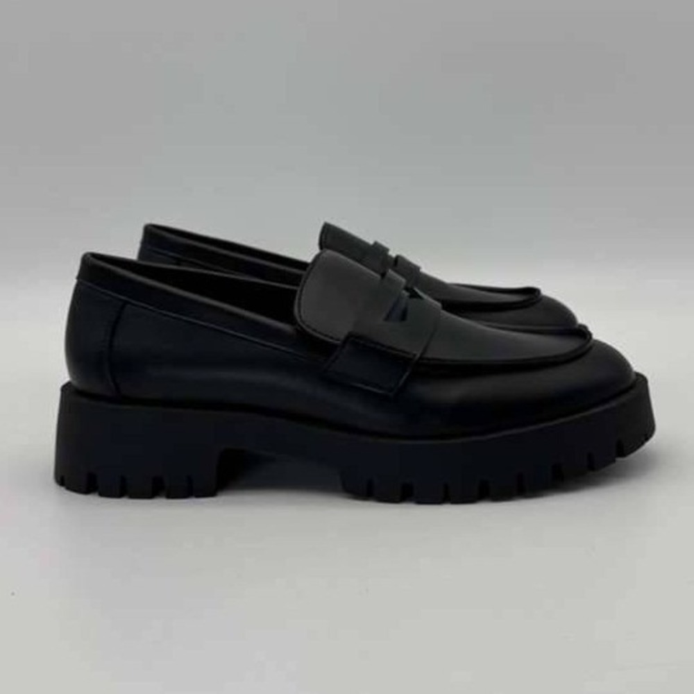 Steve Madden Black Platform Loafers - Women's Size 8 - Brand New - Picture 3 of 7